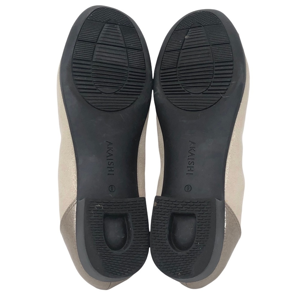Akaishi Tsuki Cap Toe Flats in Pearl Pink - Picture 10 of 10